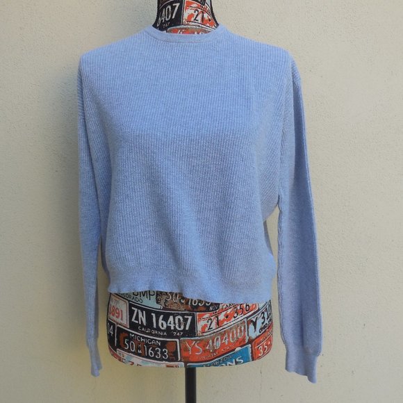 Brandy Melville Sweaters - Brandy Melville Gray Rib Knit Cotton Sweater